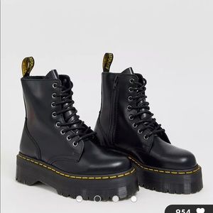 Dr. marten platform boots